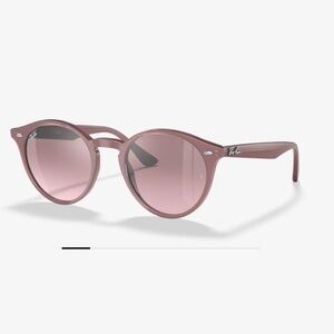 Ray Bans RB2180 Custom Polish Pink with Gradient Lenses